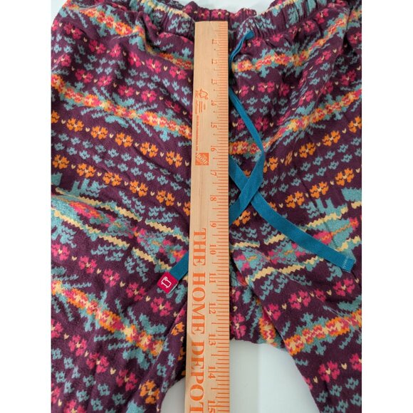 Woolrich Southwestern Flannel Pajama Pants Womens Size Medium Red Geometric - Picture 10 of 12